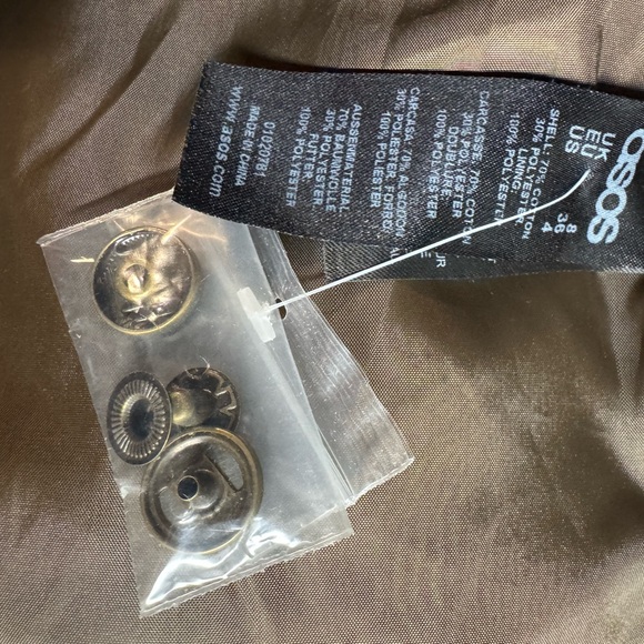 ASOS Brown Hooded Utility Jacket - Picture 10 of 10